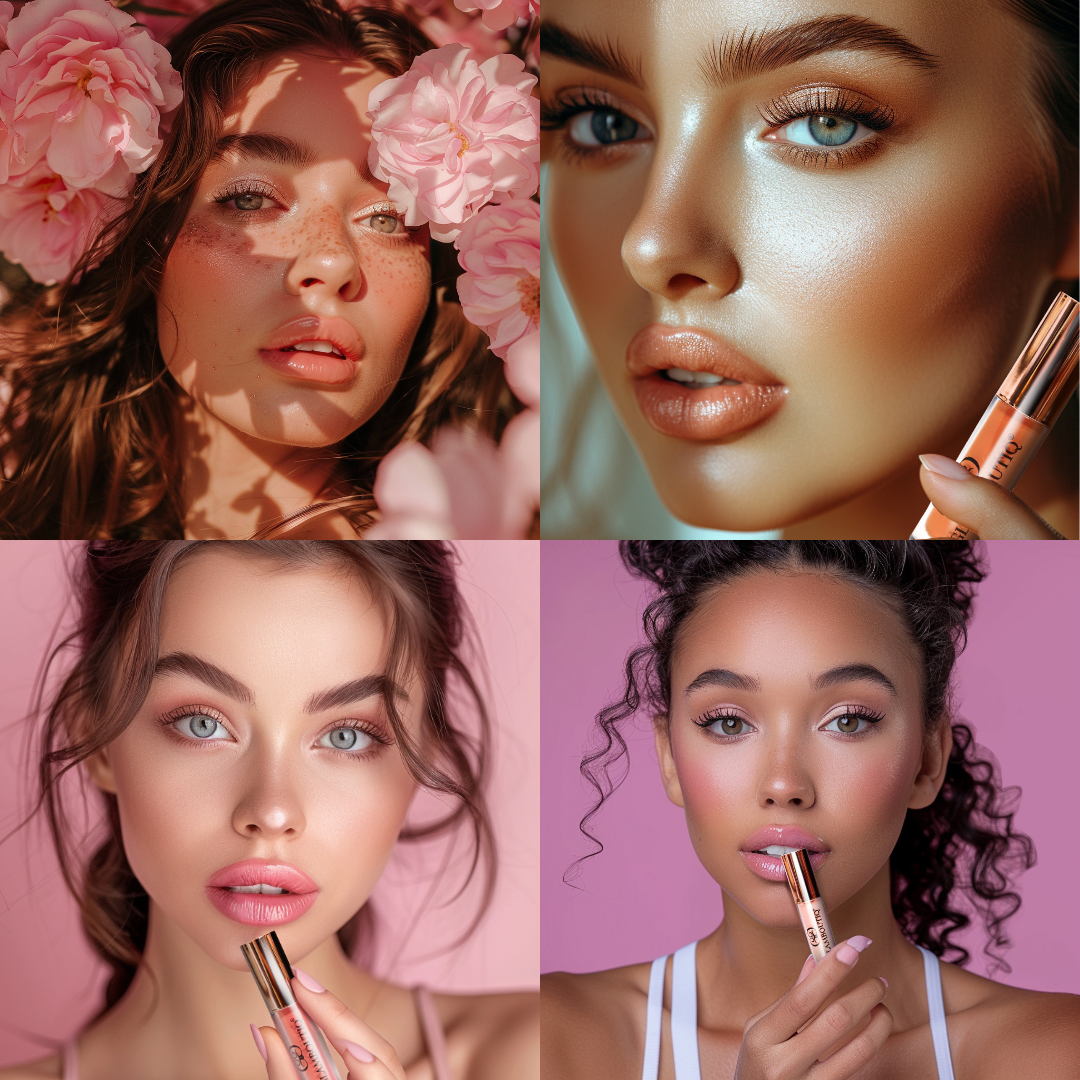 Lip plumper in a perfect Pout Perfection shade for irresistibly fuller lips