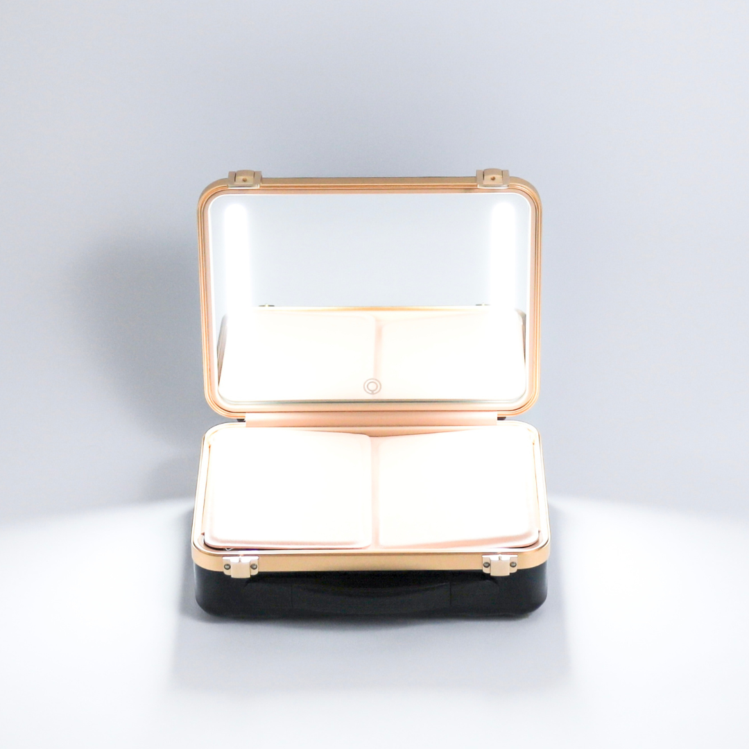 Glamboutiq Draagbare Make-up Box met LED Verlichting voor perfecte make-up applicatie