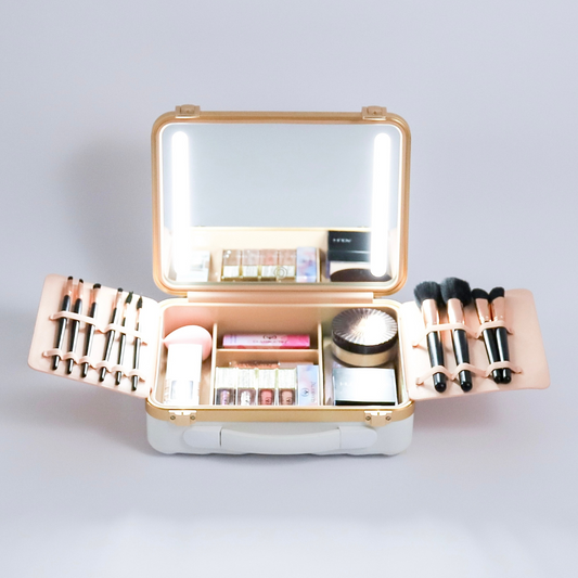 Glamboutiq Draagbare Make-up Box met LED Verlichting voor perfecte make-up applicatie